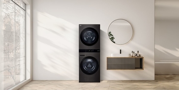 智慧科技與極簡美型一次到位！LG WashTower™ 第二代 洗乾全AI，護衣、節能又省時