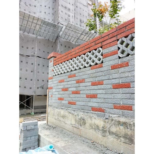 住宅圍牆磚瓦施工