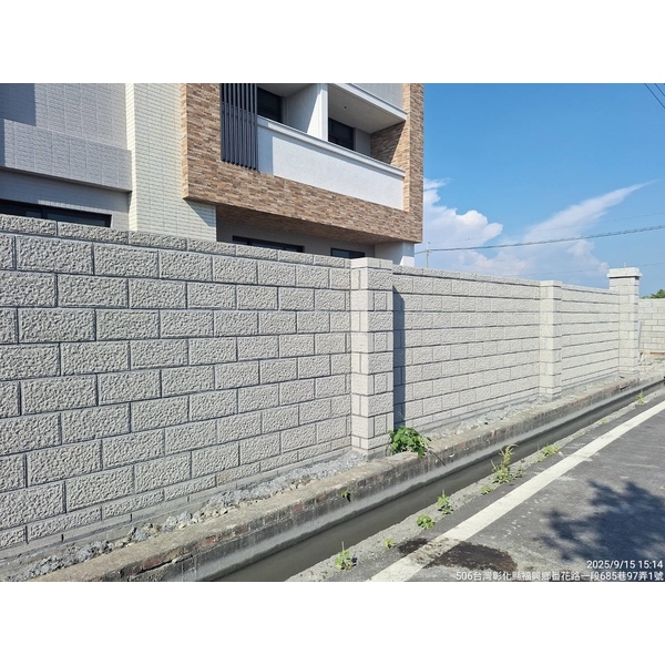 住宅圍牆磚瓦施工