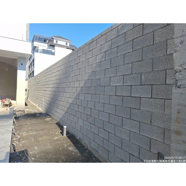 住宅圍牆磚瓦施工