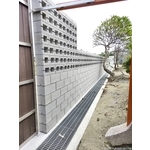 空心磚圍牆施工