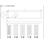集水槽規格表－室內集水槽組-鉅林精密工業有限公司