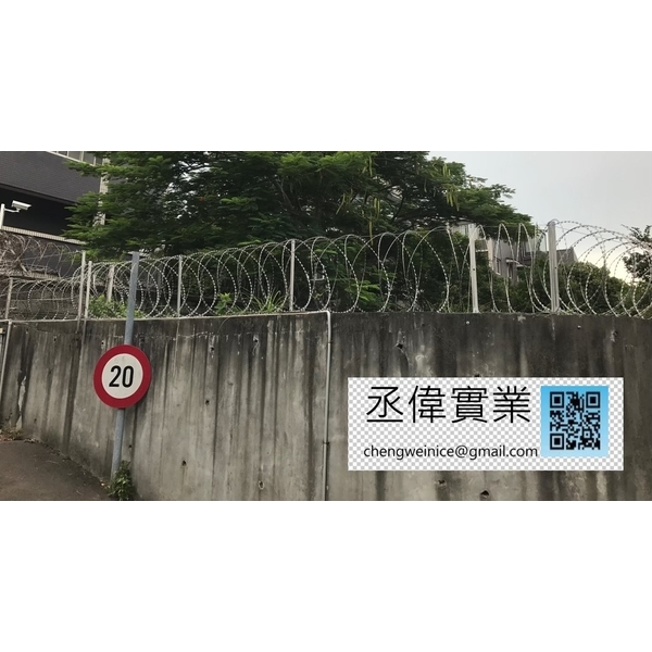 不銹鋼蛇腹型刺網-丞偉實業有限公司