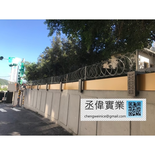 不銹鋼蛇腹型刺網-丞偉實業有限公司
