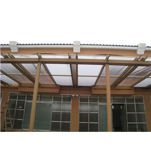 游泳池遮陽棚 PC中空板-佐東企業有限公司