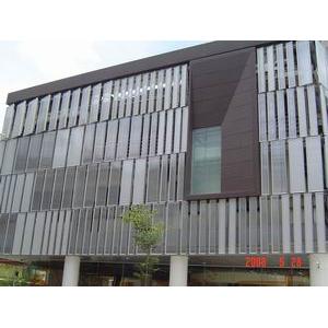 P中空板 台中午陽廠辦遮陽百葉