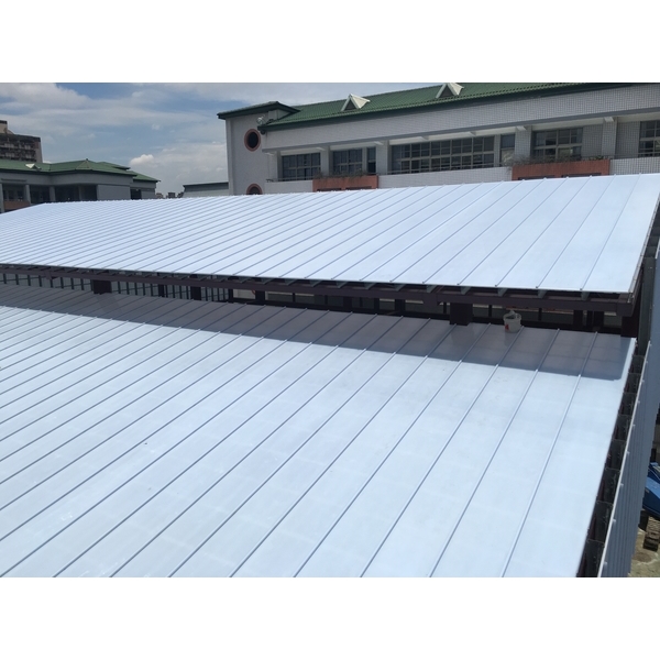 扣合式PC中空板 風雨操場屋頂-佐東企業有限公司