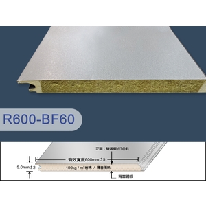 三波利防火板W600-BF60-金球事業有限公司