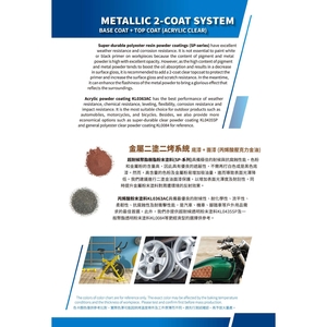 國麗實業-金屬二塗二烤粉末塗料色卡 KwoLin Metallic 2-Coat Powder Coating Color Chart_004-國麗實業股份有限公司