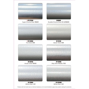 國麗實業-高質感金屬粉末塗料色卡 KwoLin High Performance Metallic Powder Coating Color Chart-國麗實業股份有限公司