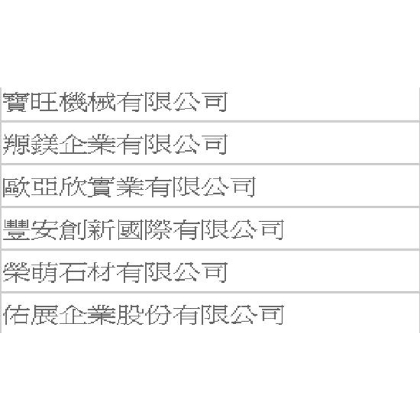 工程實績-大穎實業有限公司