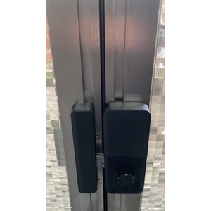 3D人臉識別全自動玻璃門鎖-五行企業社