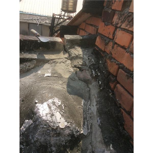 三合院屋頂裂縫-萬能抓漏工程