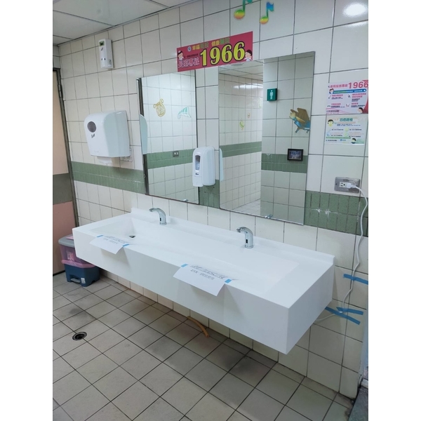 醫院用馬槽式洗手台-益馨企業