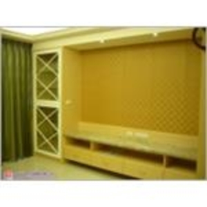 電視櫃木作裝潢設計-冠天下室內裝修有限公司