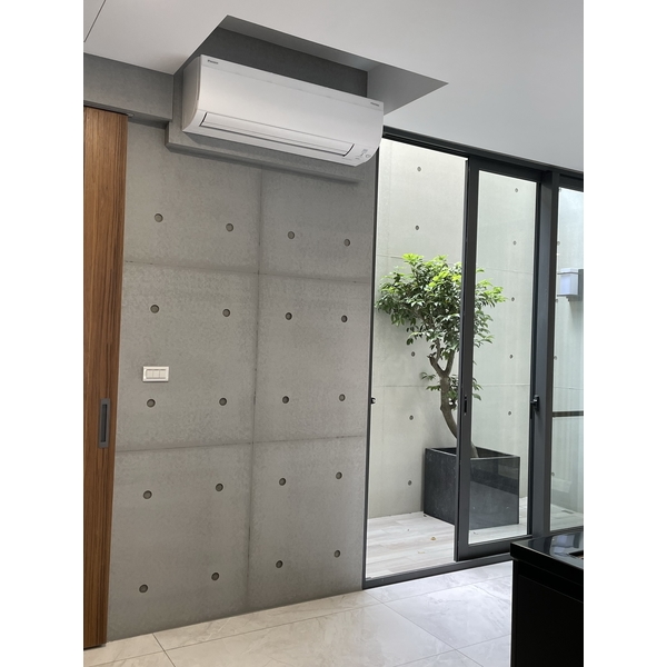 後製仿清水模－大坪頂舊翻新宅-興永泰塗裝工程有限公司