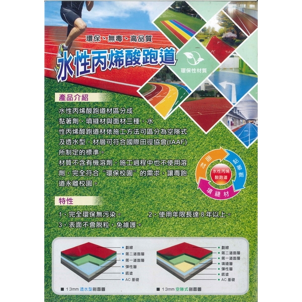 水性跑道-劦翊實業有限公司