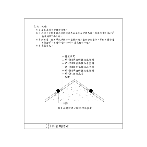 防水施工工法-劦翊實業有限公司