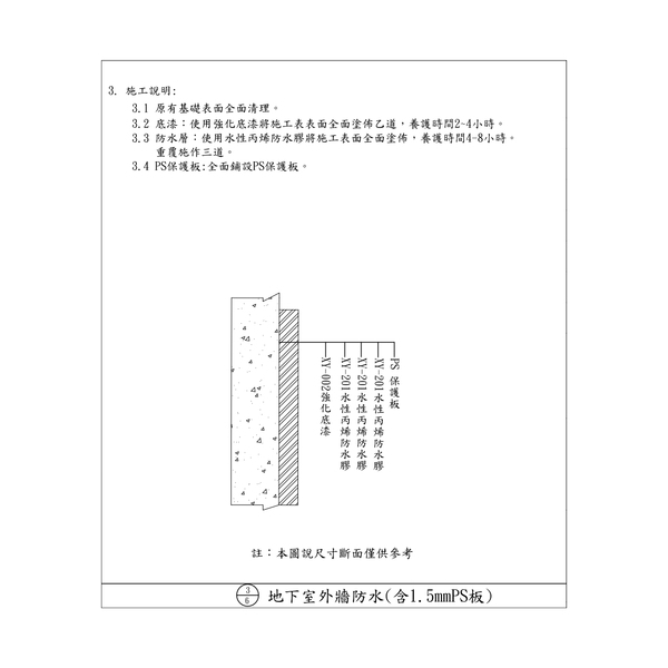 防水施工工法-劦翊實業有限公司
