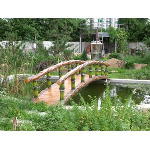 仿竹木橋工程-嘉新園藝社
