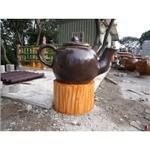仿木茶壺工程