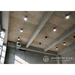 實踐大學設計教學大樓_鑽泥板平頂天花