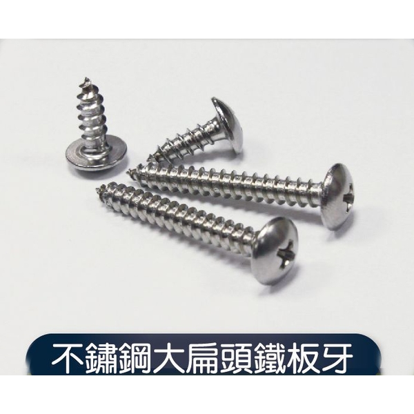 不銹鋼大扁頭鐵板牙