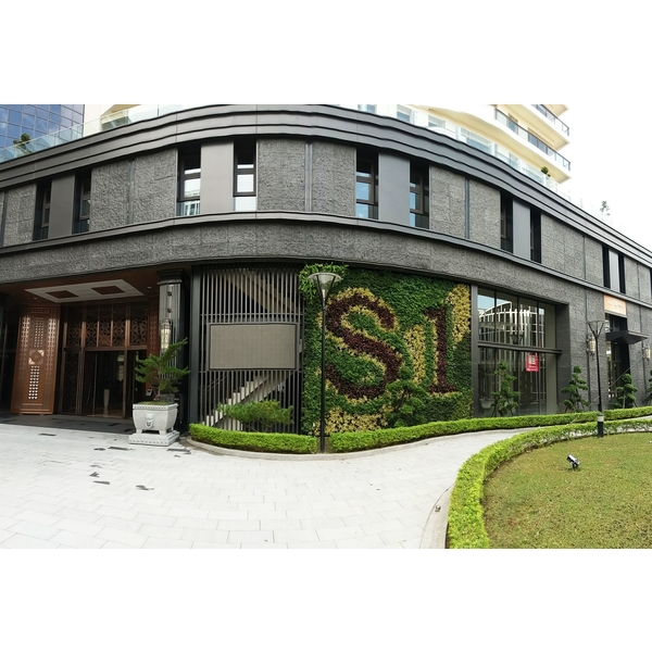 建築綠牆-台中大里佑順S1大樓 建築綠牆-台中大里佑順S1大樓