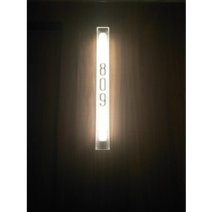 飯店房間門號壓克力製品-1-宗冠廣告設計社