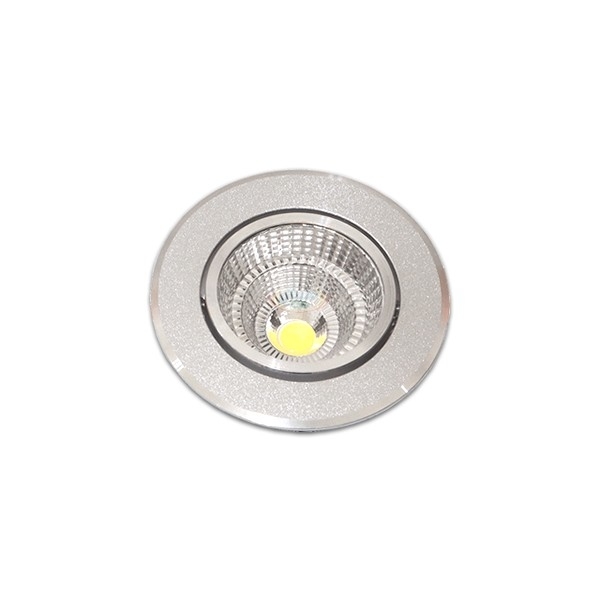 5W／7W 2.5吋 COB LED投射崁燈，7.5cm嵌入孔，燈頭可調整角度-宬碁科技開發有限公司