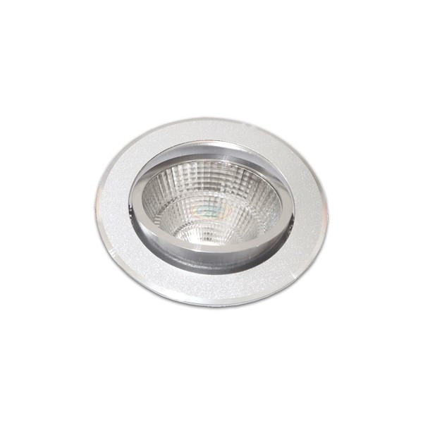 10W／12W 3.5吋 COB LED投射崁燈，9.5cm嵌入孔，燈頭可調整角度