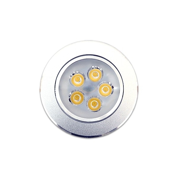 5W 3.5吋 LED投射崁燈(5珠)，9.5cm嵌入孔，燈頭可調整角度-宬碁科技開發有限公司