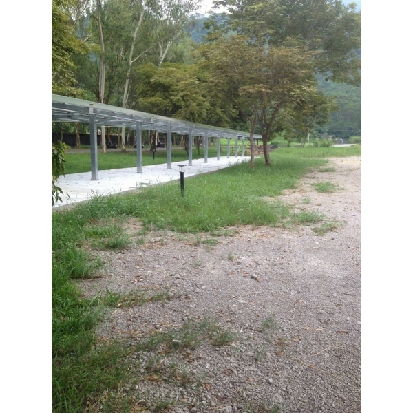 太陽能不鏽鋼景觀燈，型號AG-880025，高度100公分-驊灃企業有限公司