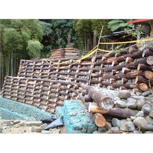 塑化原木樹皮-擋土牆-甘富股份有限公司