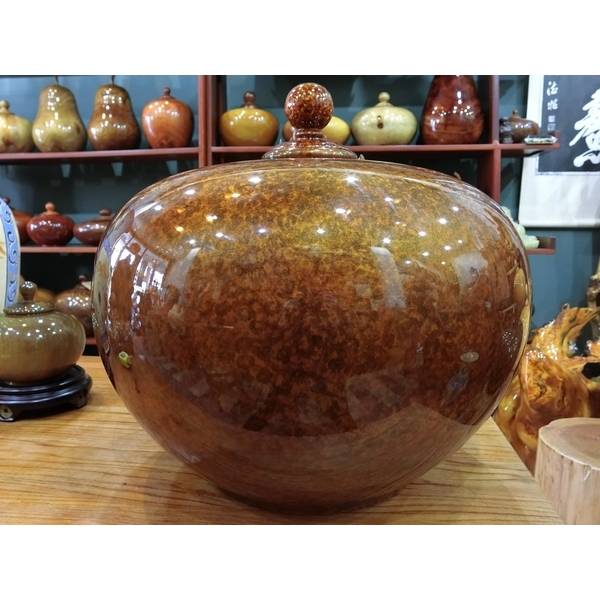 牛樟聚寶盆