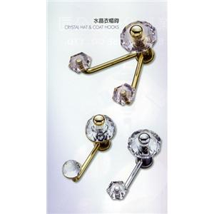 水晶衣帽鉤
