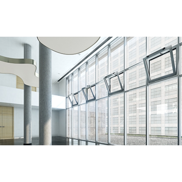 GEZE Powerchain 鋼索式電動自然排煙窗 Automatic Smoking Ventilation Windows-美德亞有限公司