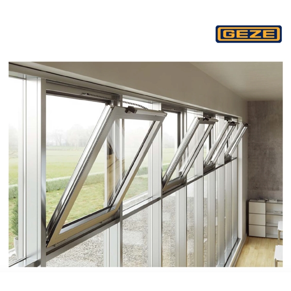 GEZE Powerchain 鋼索式電動自然排煙窗 Automatic Smoking Ventilation Windows