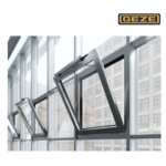 GEZE Slimchain 鋼索式電動自然排煙窗 Automatic Smoking Ventilation Windows-美德亞有限公司