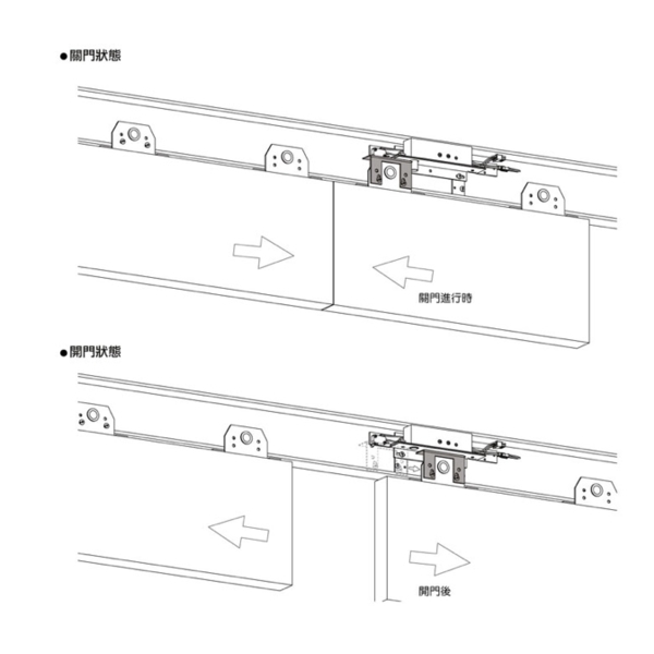ASTER MD-1500 自動門專用電鎖 Electric Lock For Automatic Sliding Door-美德亞有限公司