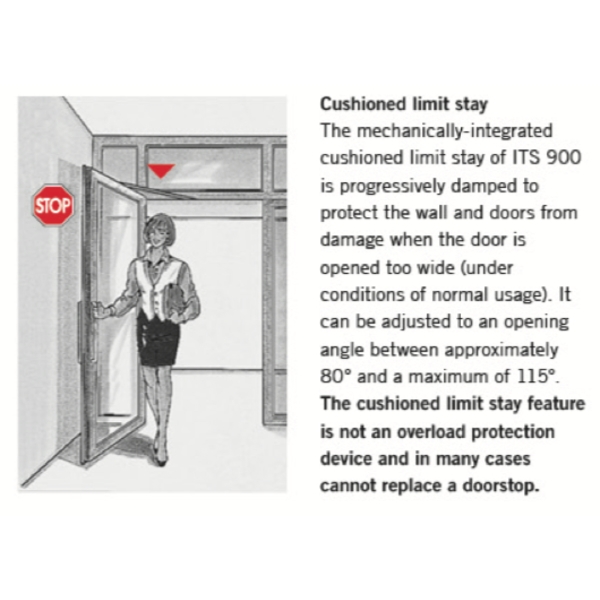 DORMAKABA ITS-900 EN 3~4 隱藏式門弓器 Concealed Door Closer-美德亞有限公司