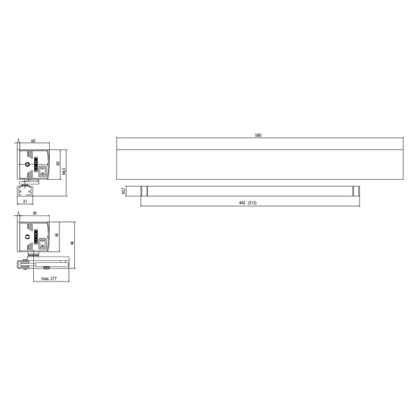 GEZE Ecturn 125KG 自動門弓器／電動門弓器 Automatic Swing Door-美德亞有限公司