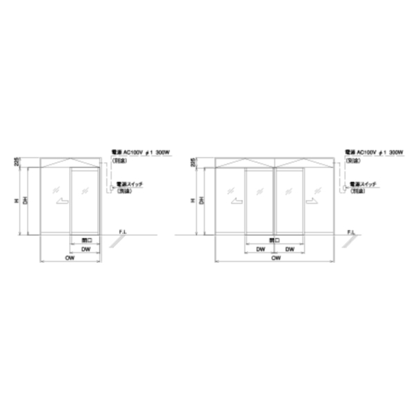 HOKUYO ADM-SX 450KG級重量型／超重型滑動式自動門機／電動門 Automatic Sliding Door-美德亞有限公司