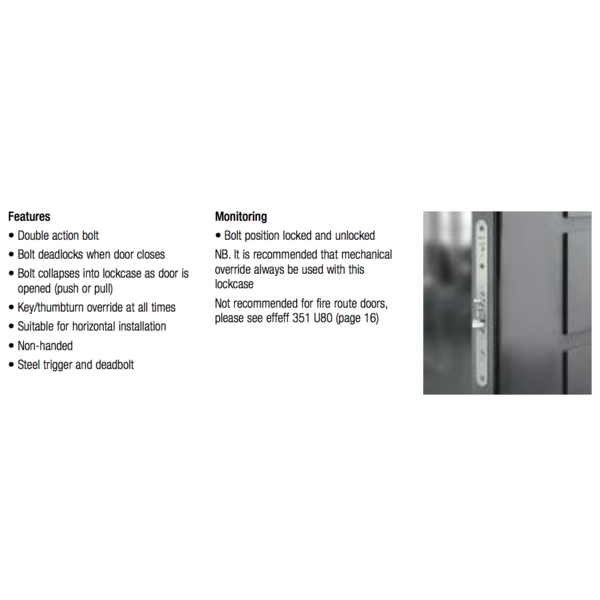 ASSA ABLOY EL404 電鎖／陽極鎖 Electric Lock-美德亞有限公司
