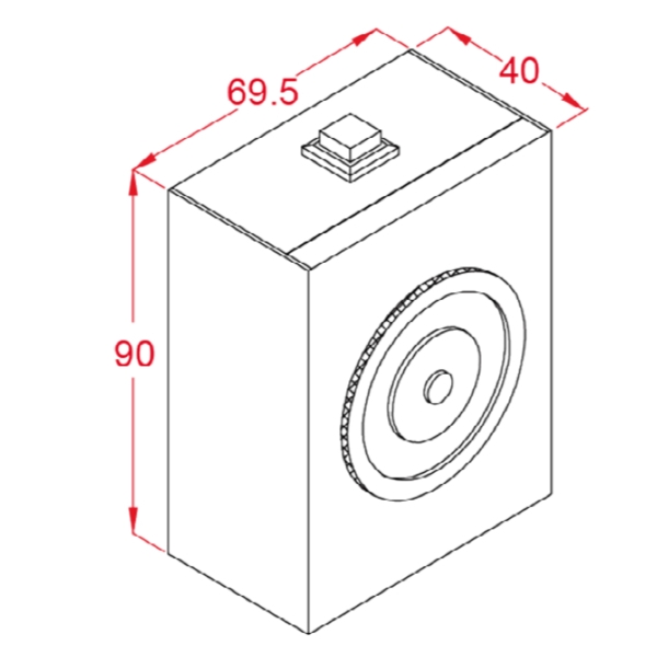 ASTER MD-50B 電磁扣／防煙門扣 Electromagnetic Door Holder-美德亞有限公司