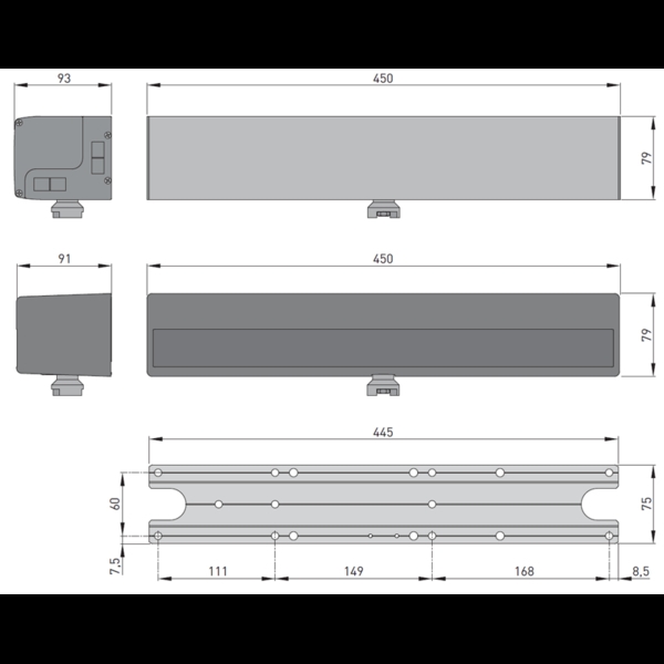 DITEC Sprint 90度 自動門弓器／電動門弓器 Automatic Swing Door-美德亞有限公司