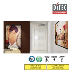 DITEC Sprint 90度 自動門弓器／電動門弓器 Automatic Swing Door-美德亞有限公司