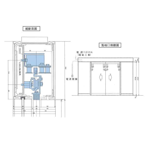 JAD ATR-EX, ATR-EXR 圓弧型自動門機 Circutar Sliding Door-美德亞有限公司