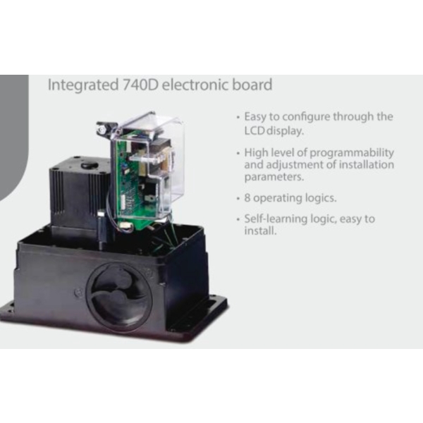 FAAC 740, 741 滑動式電動開門機 Gearmotor Sliding Gate Operator-美德亞有限公司