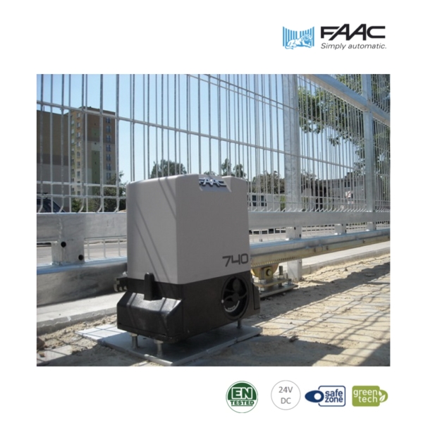 FAAC 740, 741 滑動式電動開門機 Gearmotor Sliding Gate Operator